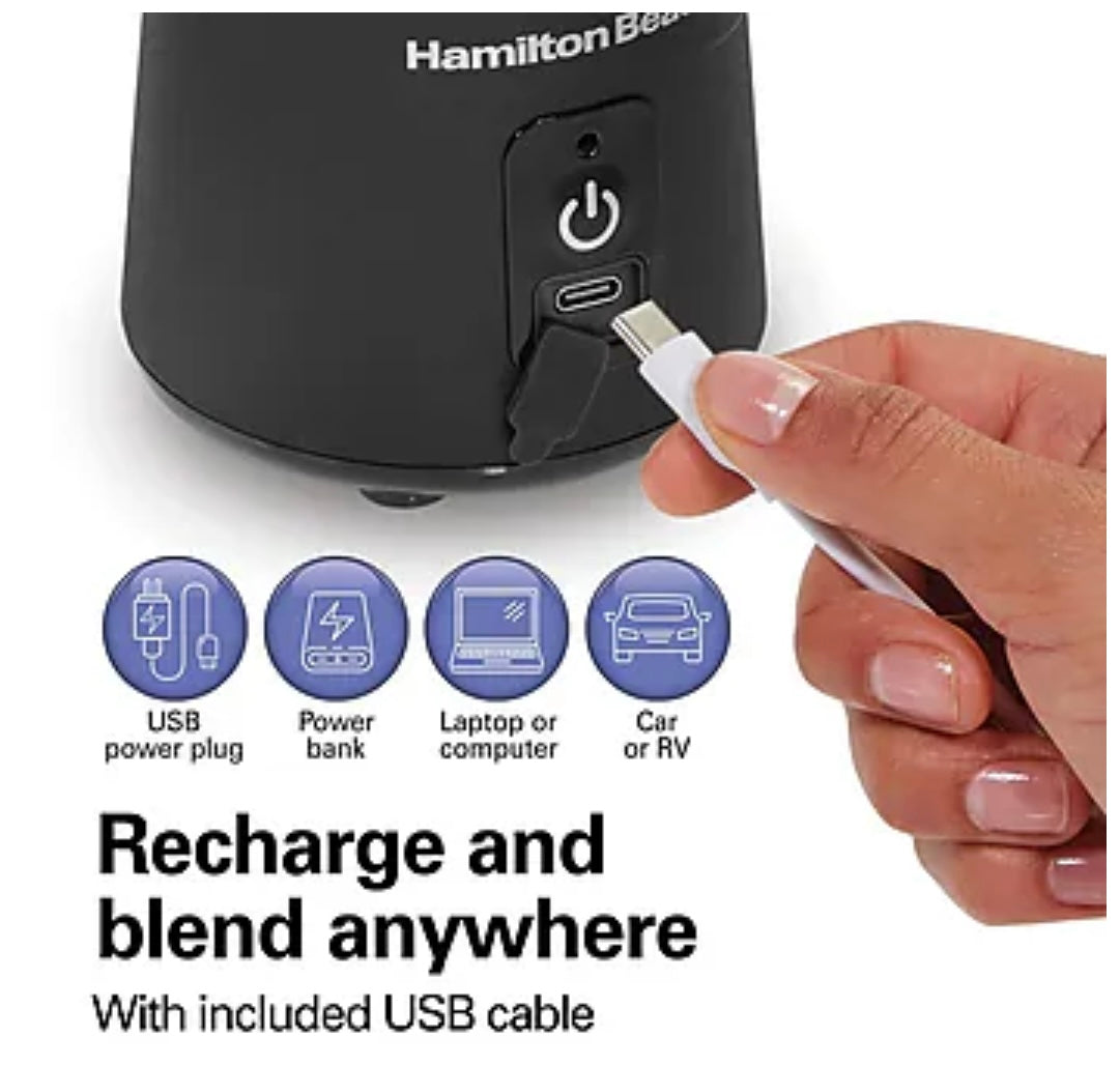 Licuadora Hamilton Beach Blend Now de 16 oz