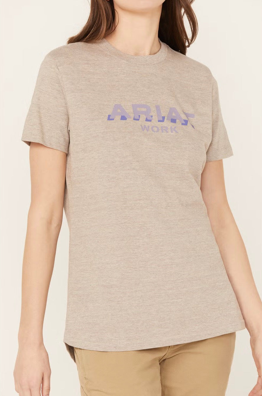 Camiseta ARIAT Rebar Strong Logo Mujer
