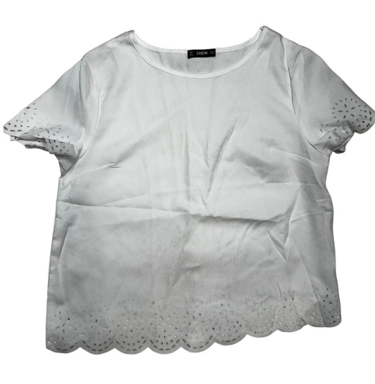 Camisa Shein con Encaje de Mujer