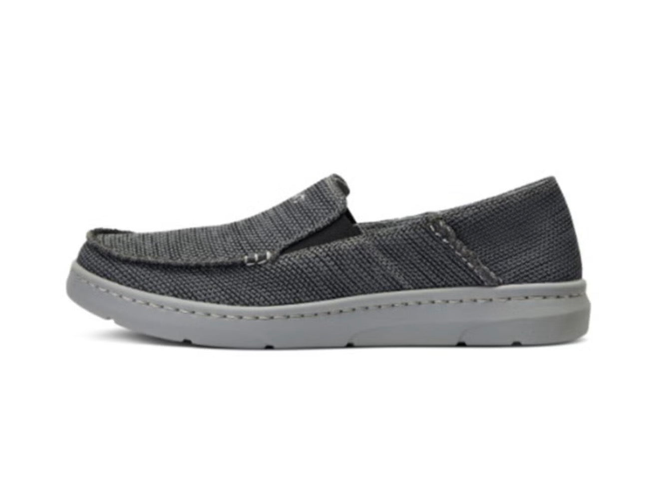 ZAPATO CASUAL SIN CORDÓN PARA HOMBRE ARIAT HEATHER CHARCOAL 360 CANVAS