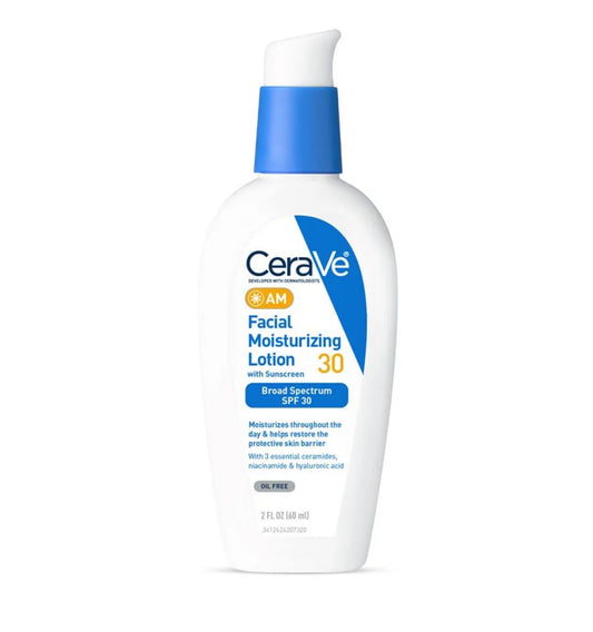 CeraVe AM Facial Moisturizing Lotion with SPF30- 3oz