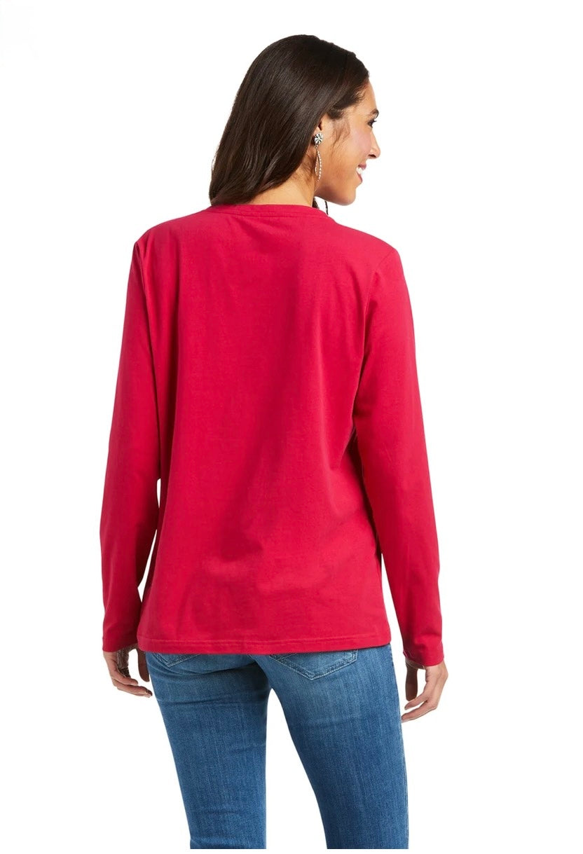 Camiseta ARIAT Manga Larga Mujer