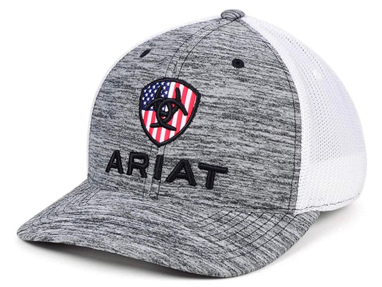 Gorra ARIAT de malla Snapback ajustable para hombre