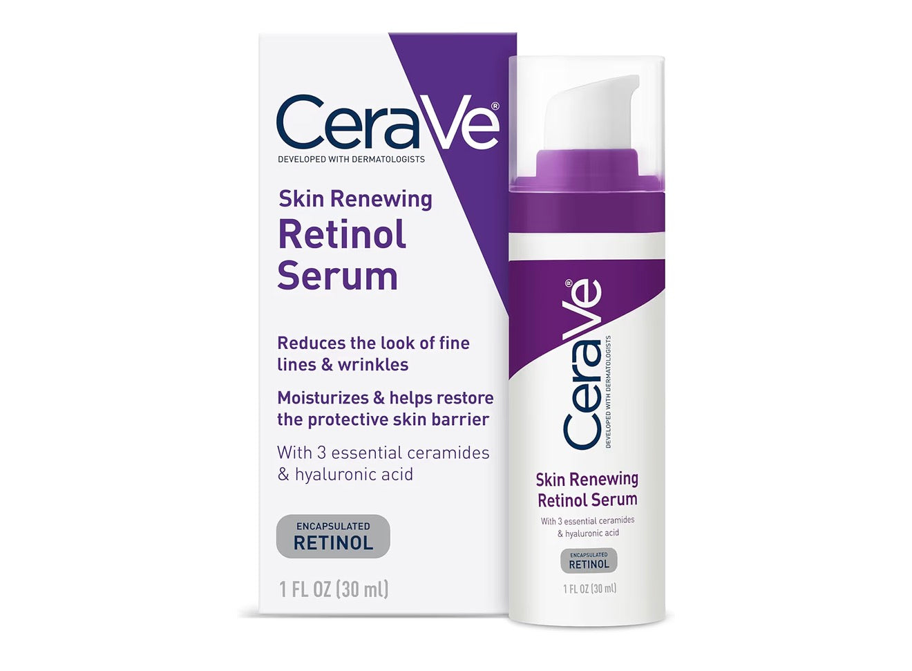 CeraVe Skin Renewing Retinol Serum- 1oz