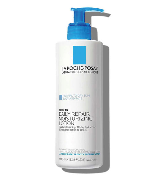 La Roche-Posay LIPIKAR BODY LOTION FOR NORMAL TO DRY SKIN, 13.52 FL OZ