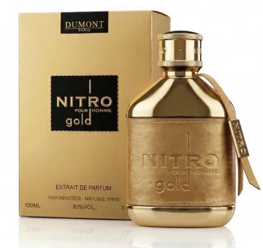 Perfume Dumont Nitro Pour Homme Gold EDP para hombre