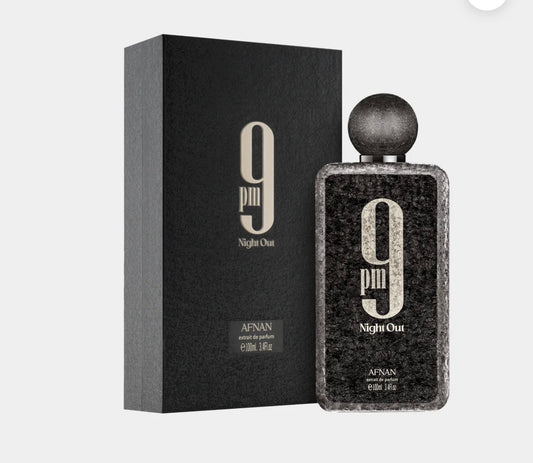 Perfume AFNAN 9 PM Night Out Hombre