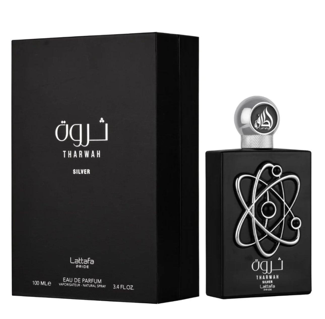 Perfume Lattafa Pride Tharwah Silver para hombre