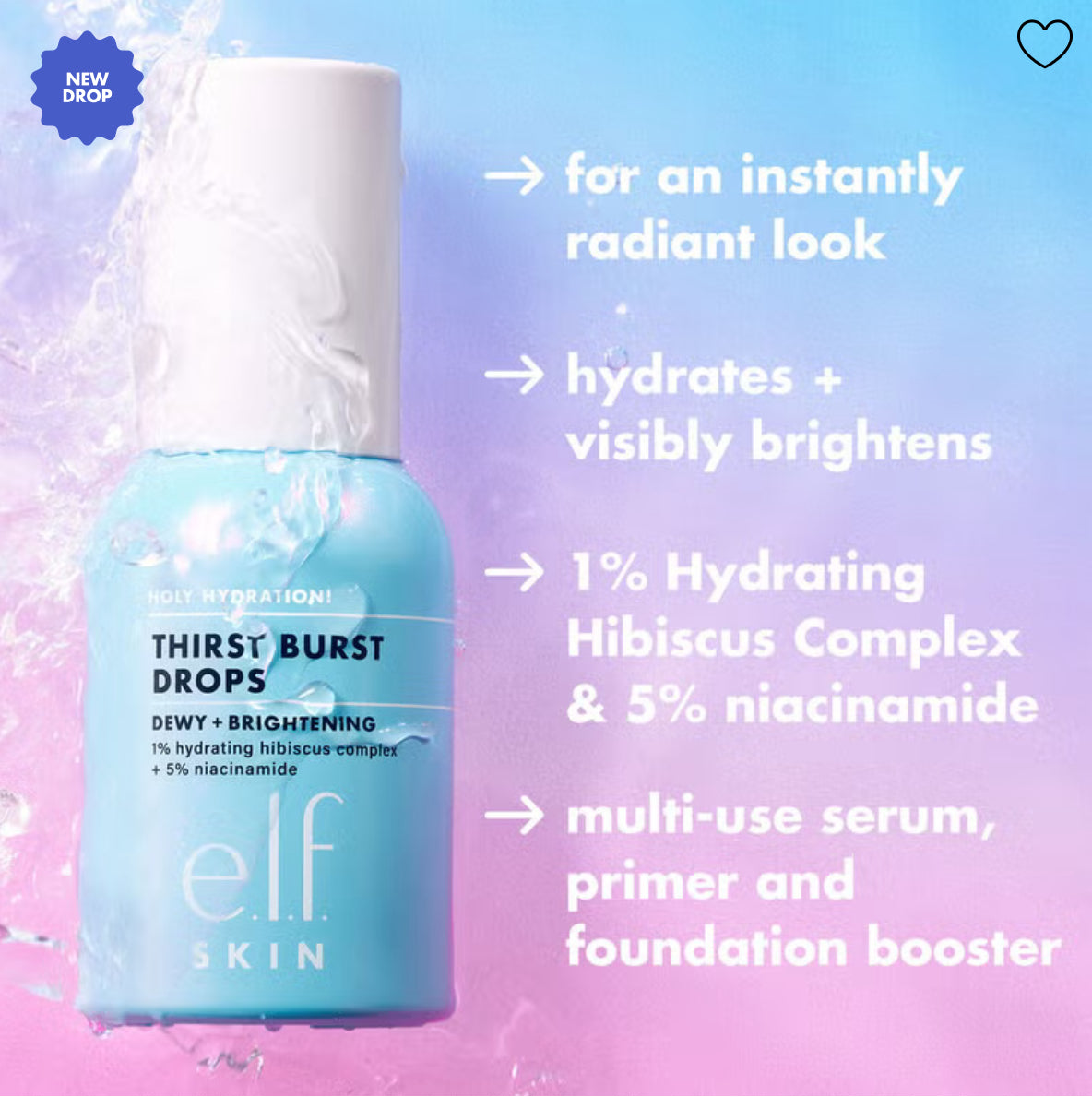 e.l.f. Thirst Burst Drops