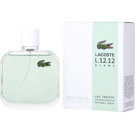 Perfume Lacoste L.12.12 Blanc Eau Fraiche Hombre