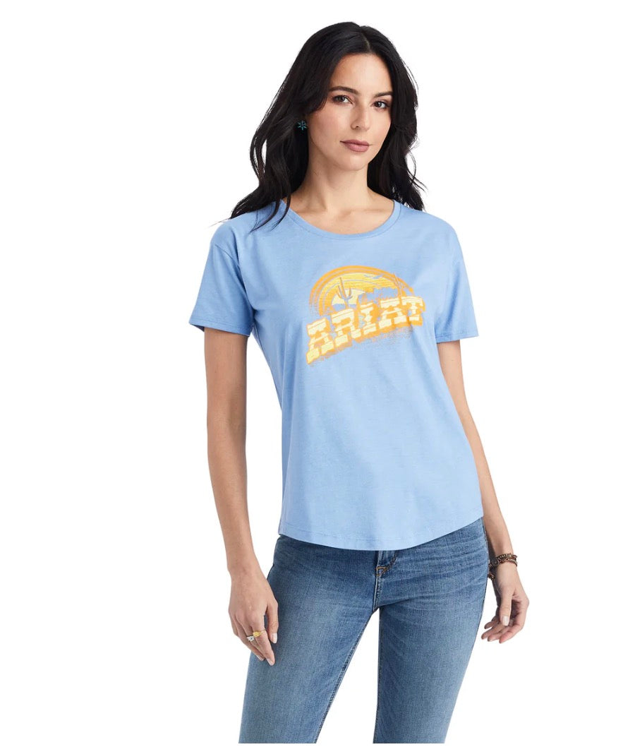 Camiseta ARIAT Sunset Arc Mujer