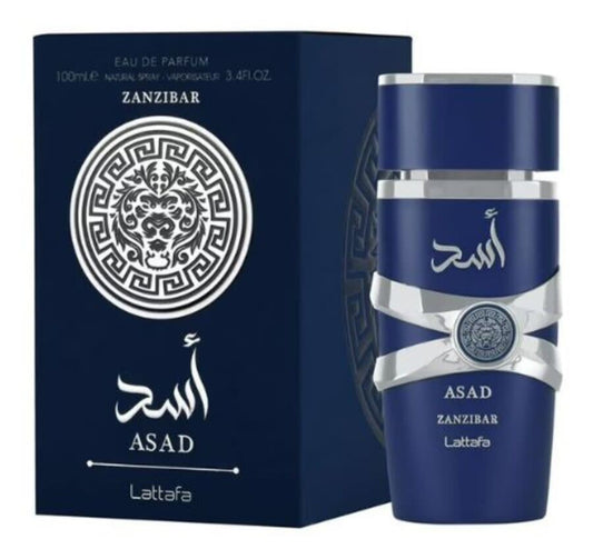 Perfume Lattafa Asad Zanzibar para hombre