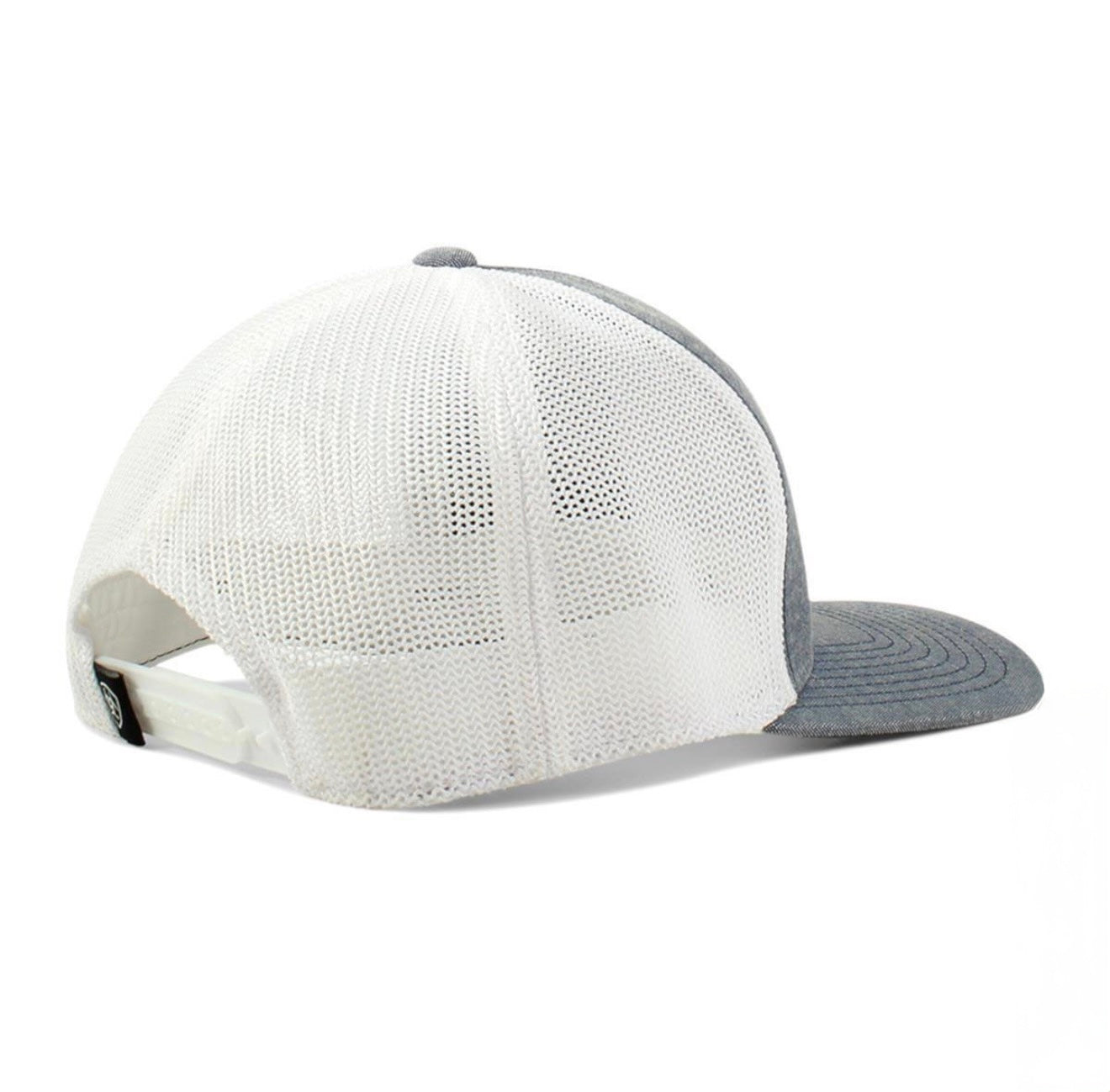 Gorra ARIAT con parche Snapback de malla con logo de la bandera de EE. UU. para hombre