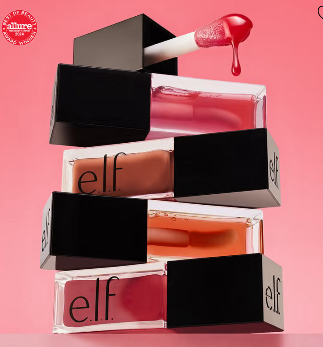 e.l.f. Glow Reviver Lip Oil- Brillo de labios