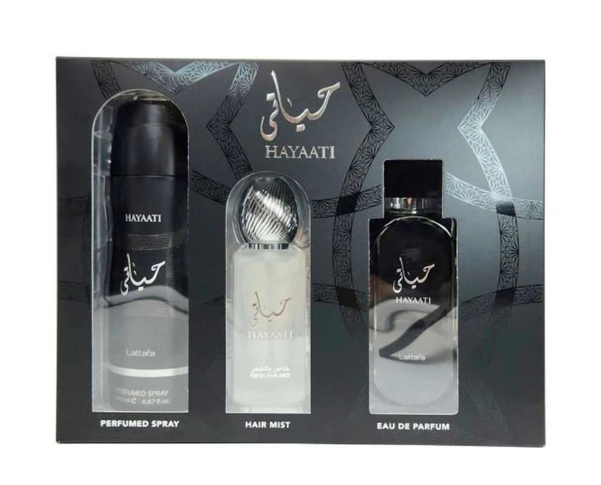Perfume Lattafa Hayaati Gift Set UNISEX