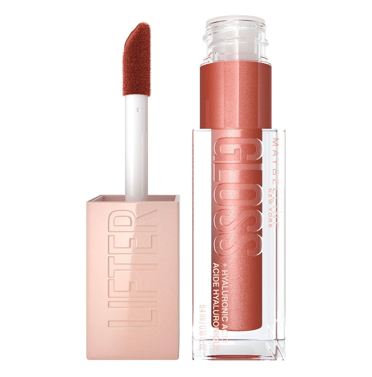 MAYBELLINE LIFTER GLOSS LIP GLOSS MAKEUP WITH HYALURONIC ACID