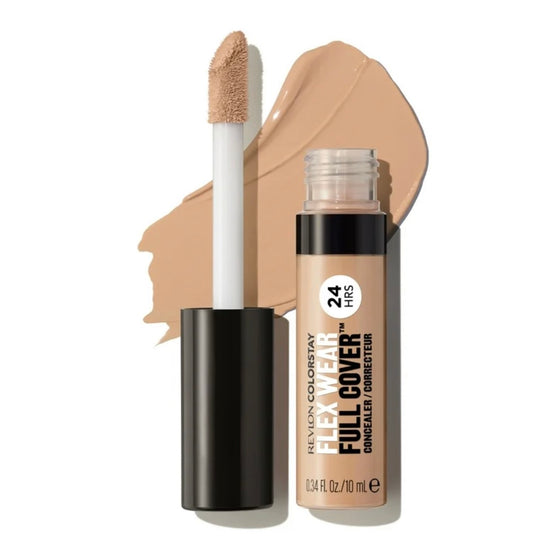 Revlon ColorStay Flex Wear Concealer, Full Coverage, 24HR Wear, 030 Light Medium, 0.34 fl oz