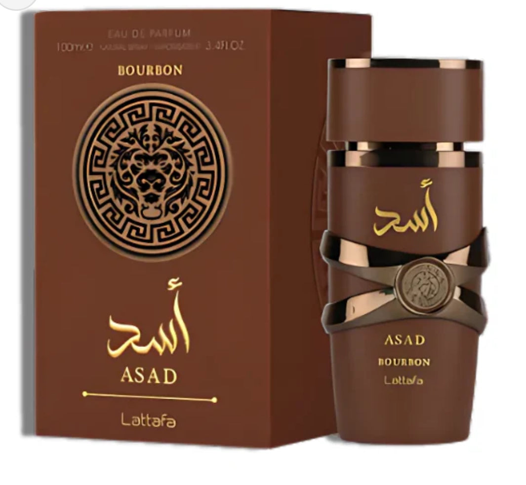 Perfume Lattafa Bourbon Asad para hombre