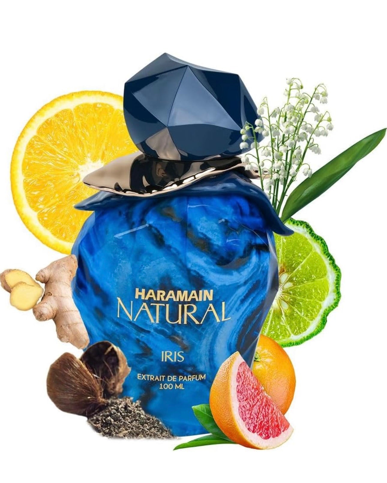 Perfume Al Haramain Natural Iris Extrait de Parfum Unisex
