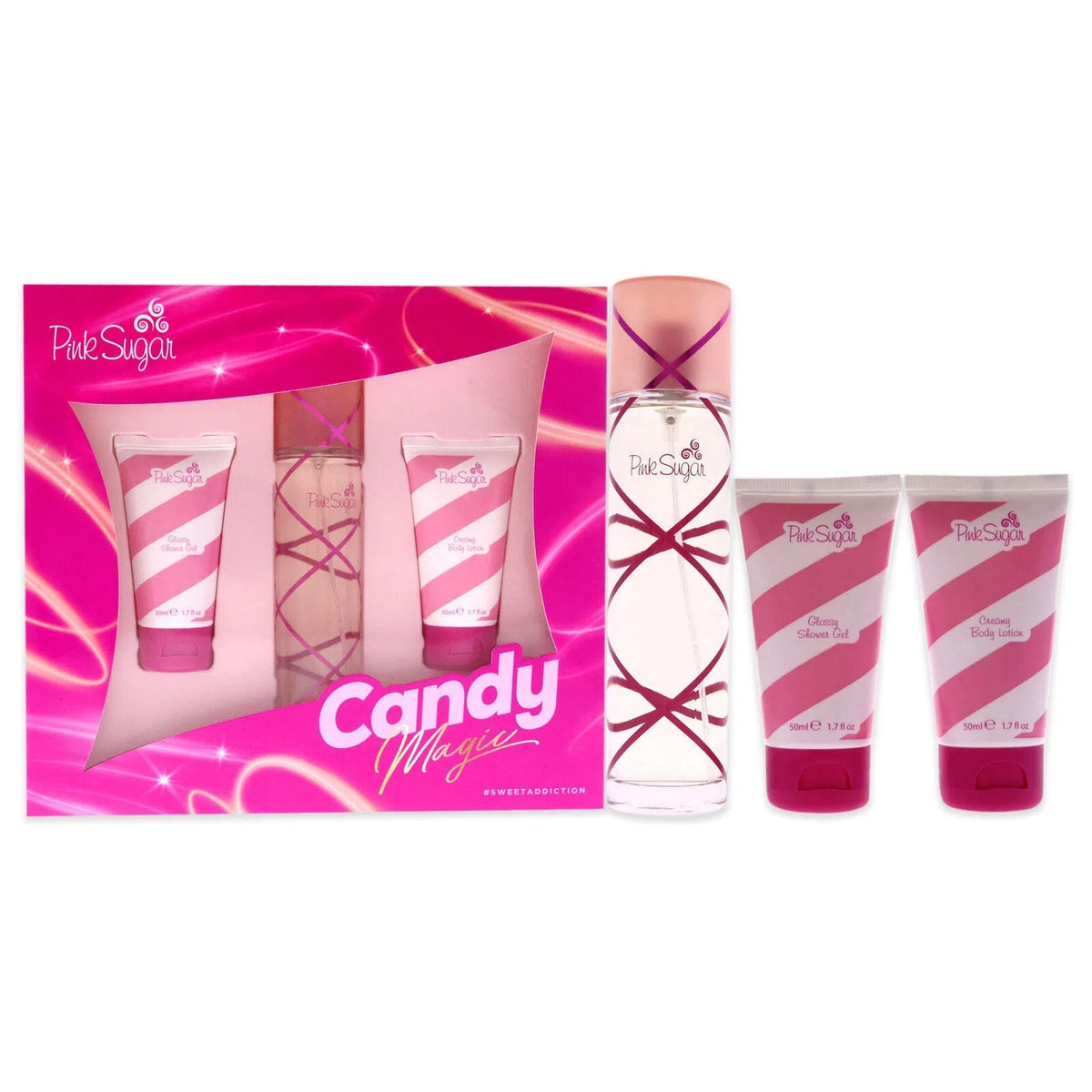 Perfume Aquolina Pink Sugar Set -3 piezas￼￼
