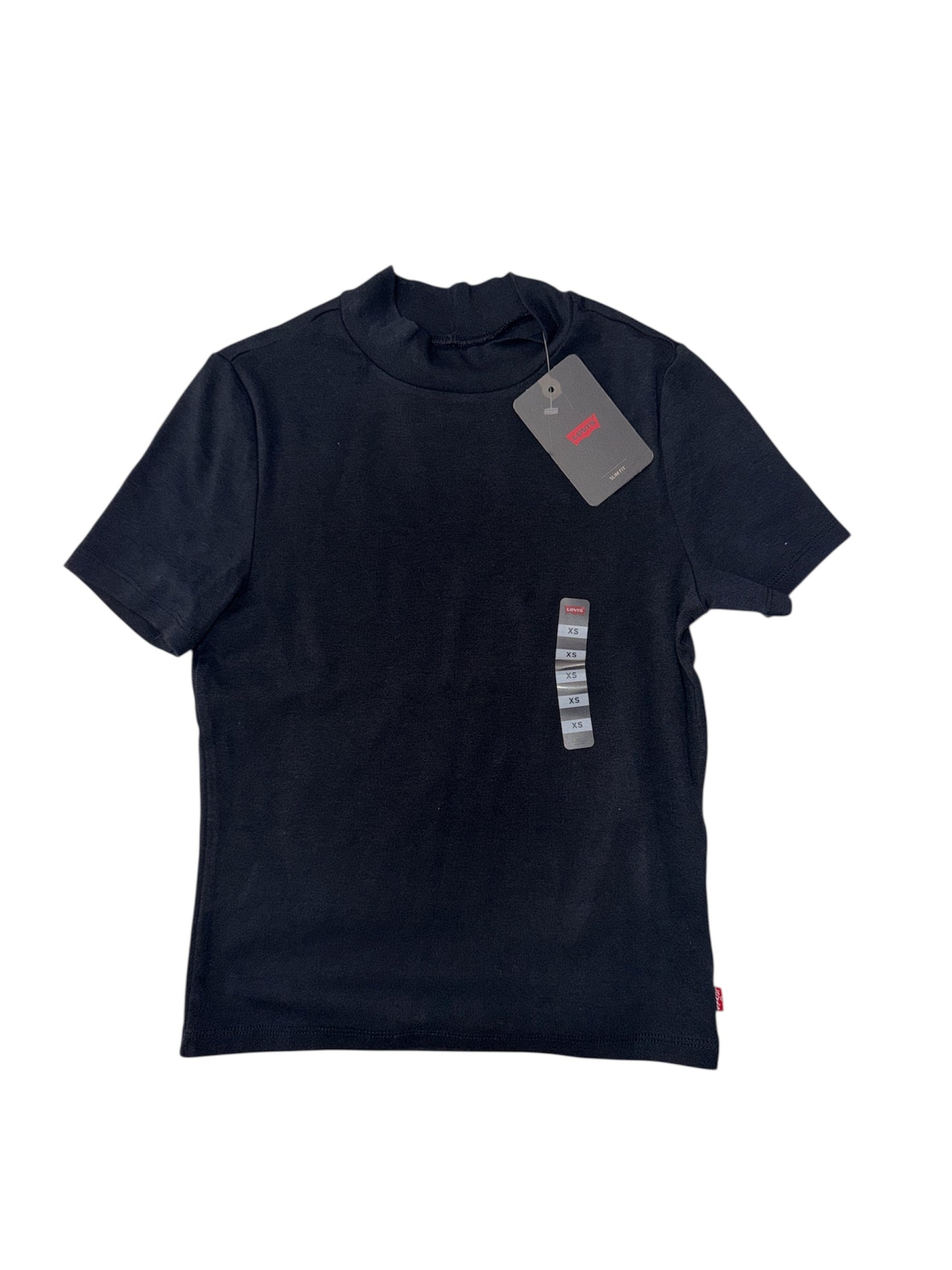 Camisa Levi's Effortless Short-Sleeve Mock-Neck Tee para Mujeres