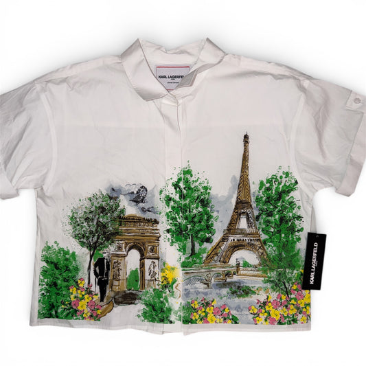 Camisa de vestir Karl Lagerfeld para mujer