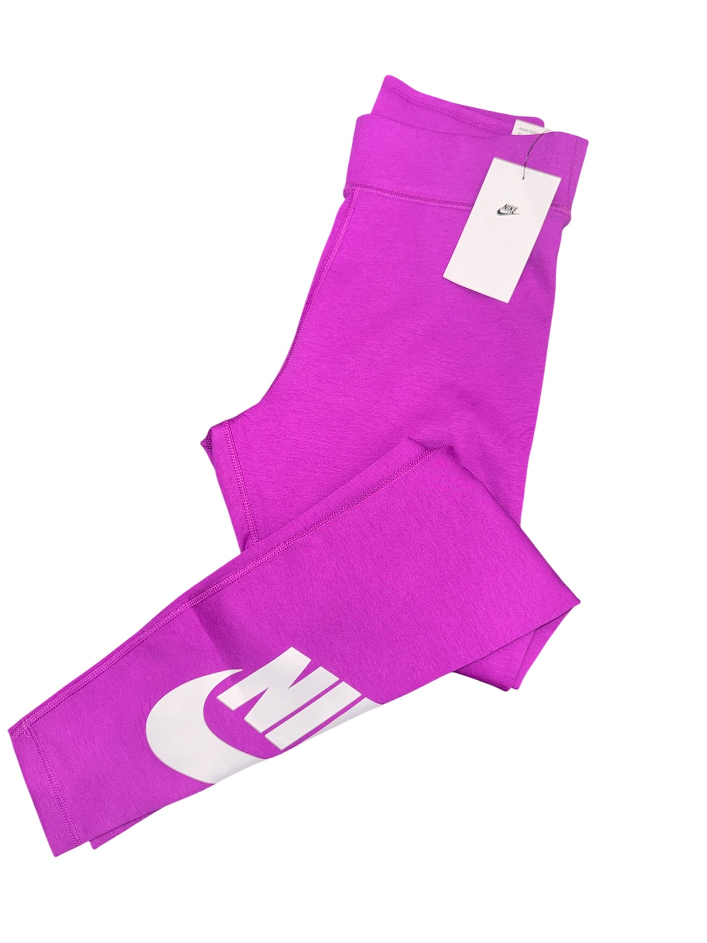 Pantalones deportivos Nike con logo de cintura alta de alto rendimiento para mujer