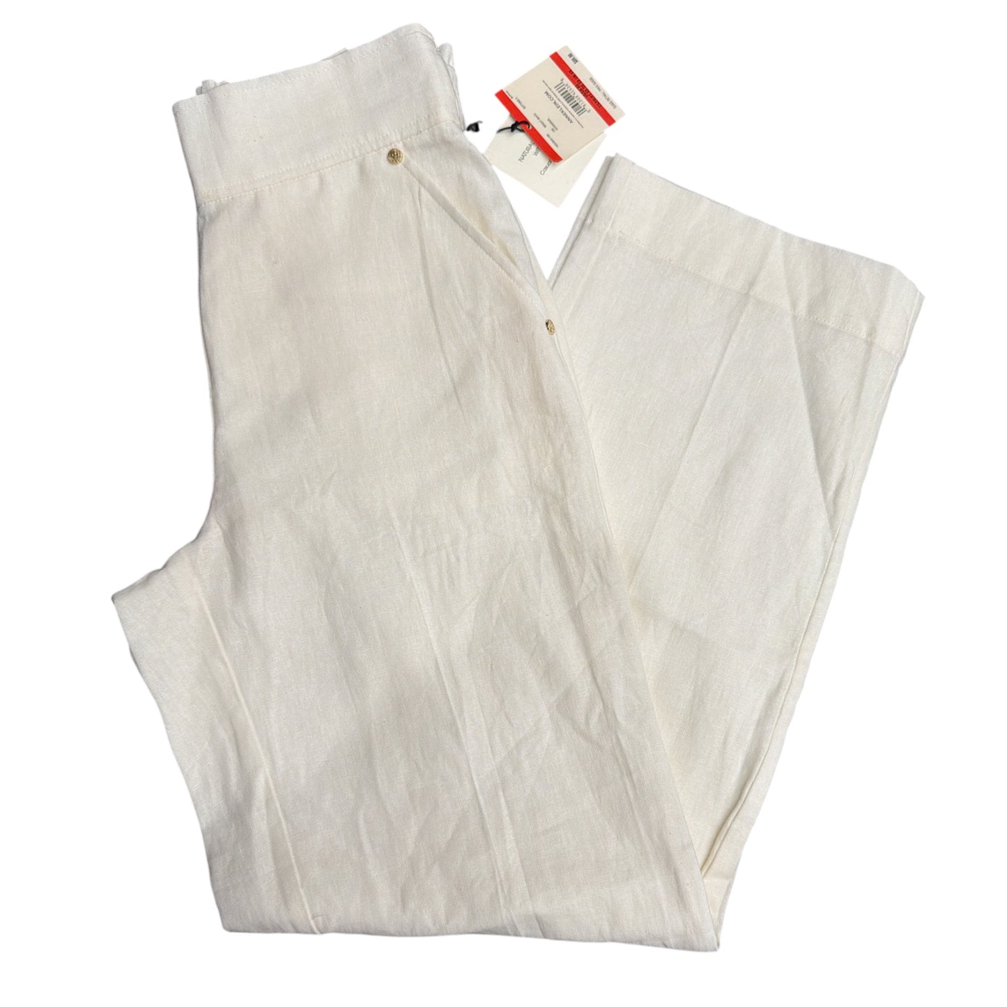 Pantalones Anne Klein de Hilo de mujer (wide leg/high rise)