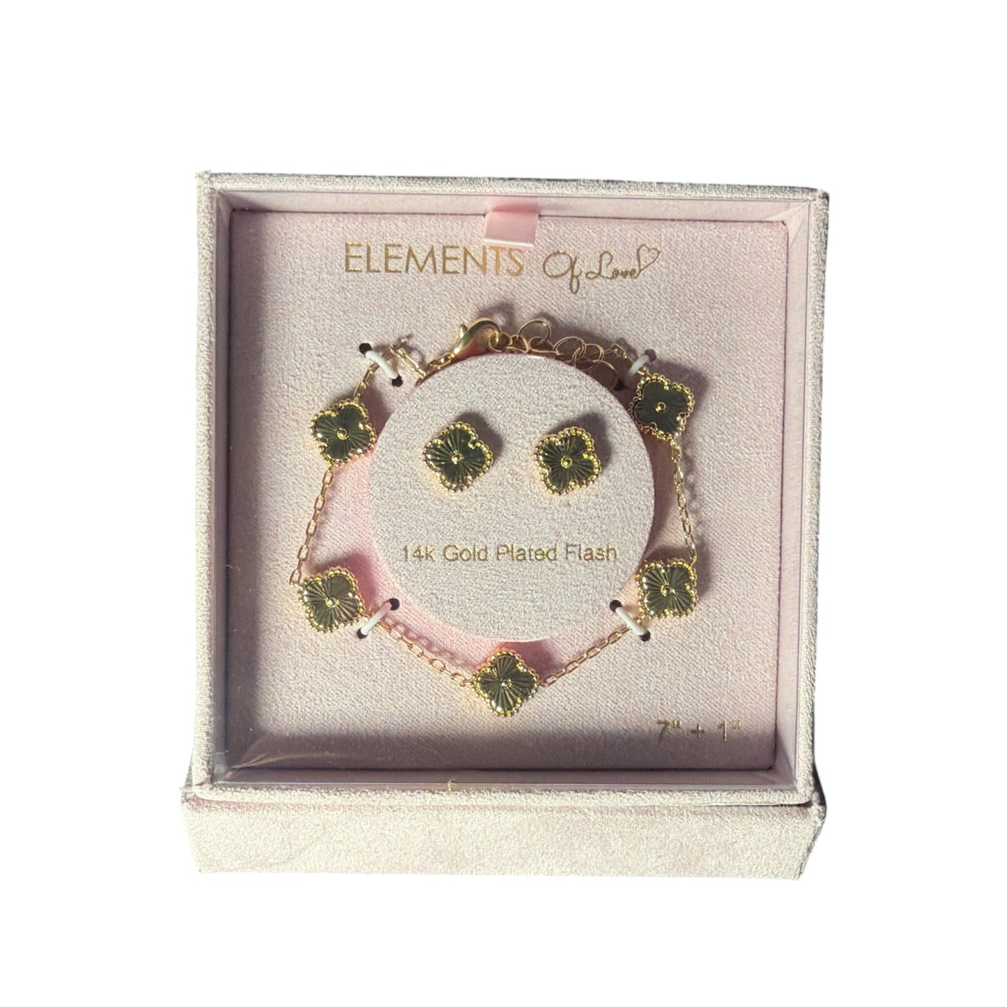 Pulsera y Aretes Elements of Love