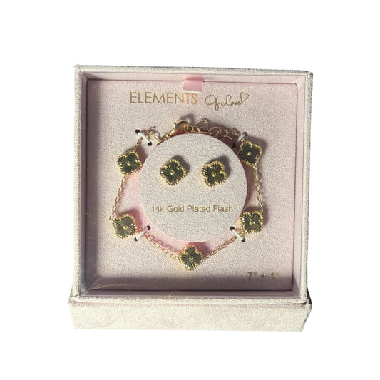 Pulsera y Aretes Elements of Love