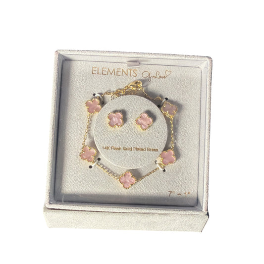 Pulsera y Aretes Elements of Love