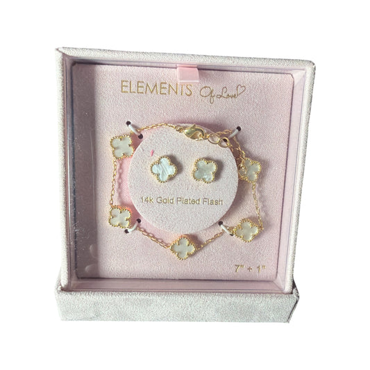 Pulsera y Aretes Elements of Love
