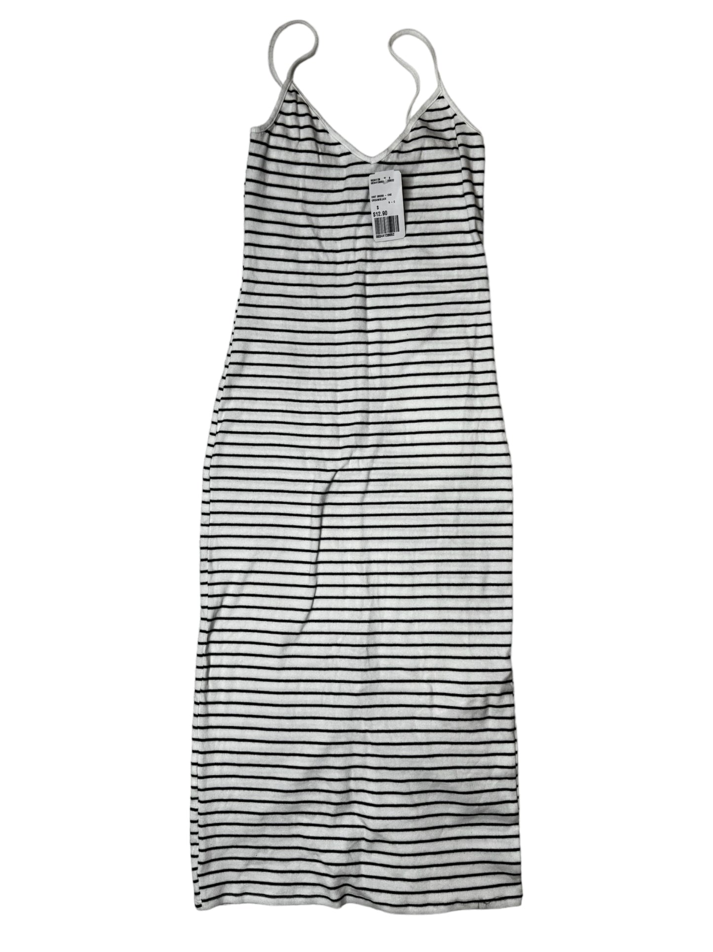 Vestido de rayas de tirantes en small