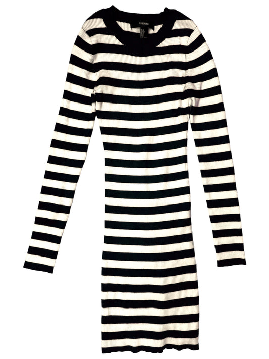 Vestido Forever 21 de mangas largas