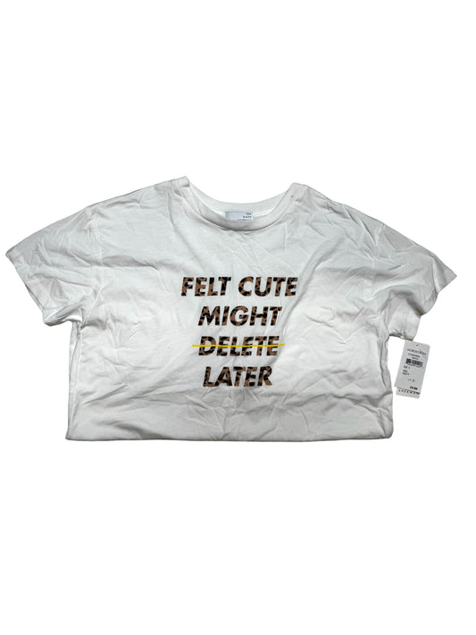 Camiseta “Felt Cute” de Mujer