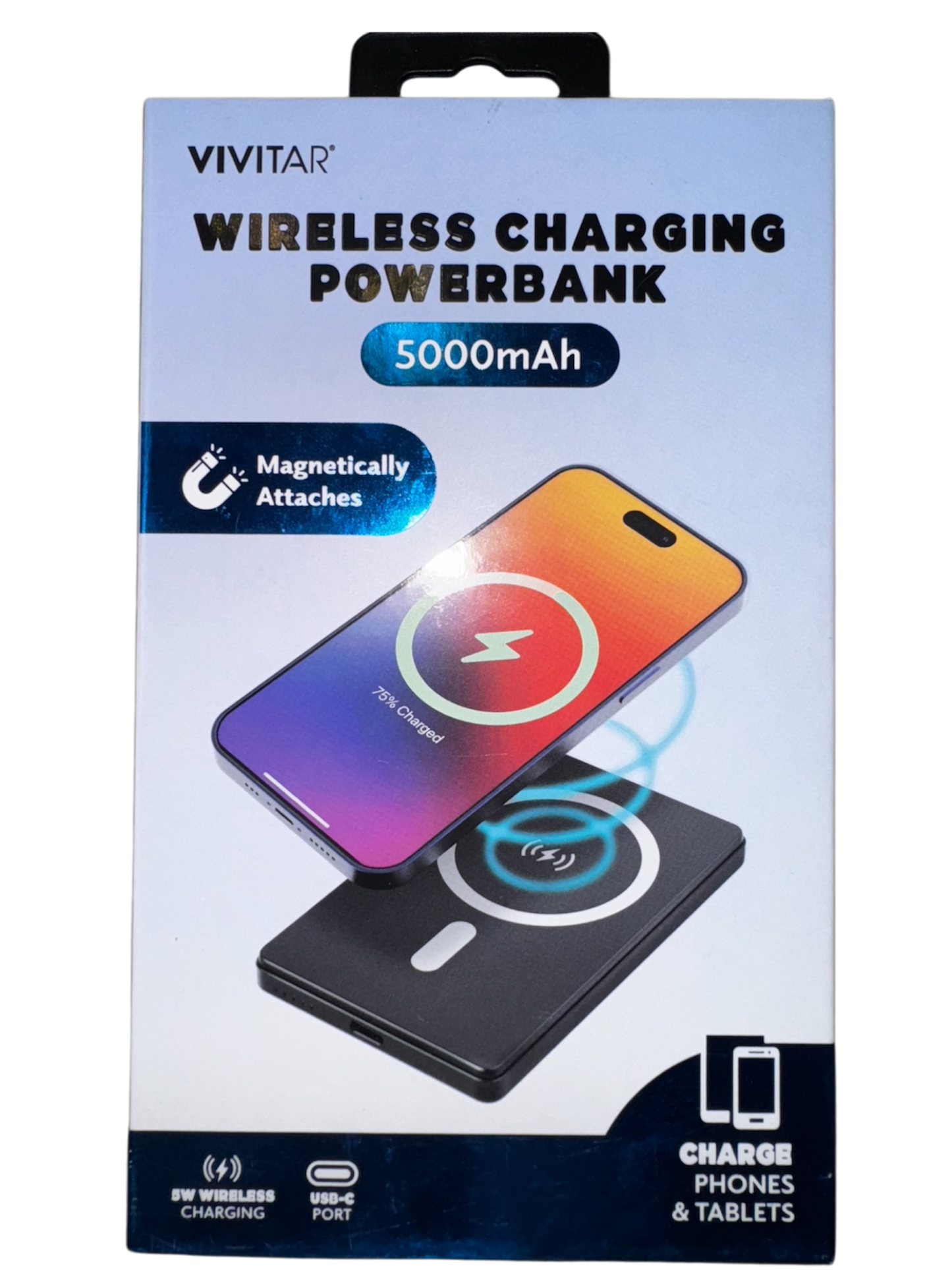 Vivitar Wireless Charging Bank 5000mAh (MagSafe)