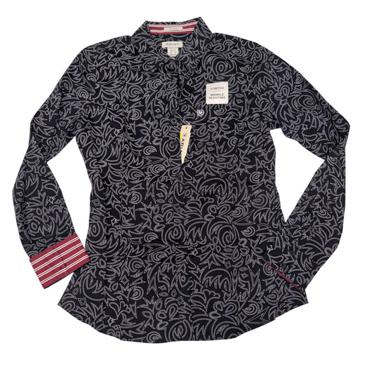 Camisa ARIAT Kirby Manga Largas Para Mujeres
