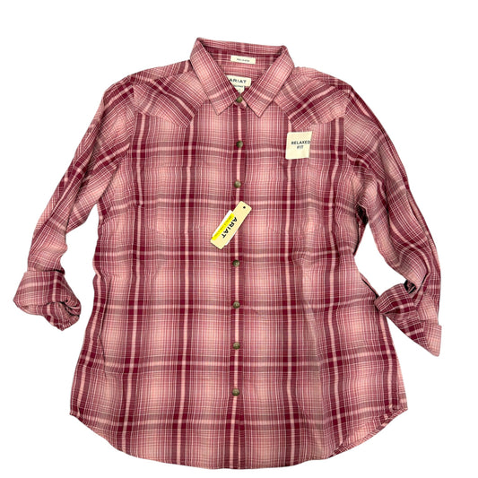 Camisa ARIAT Billie Jean Manga Largas Para Mujer