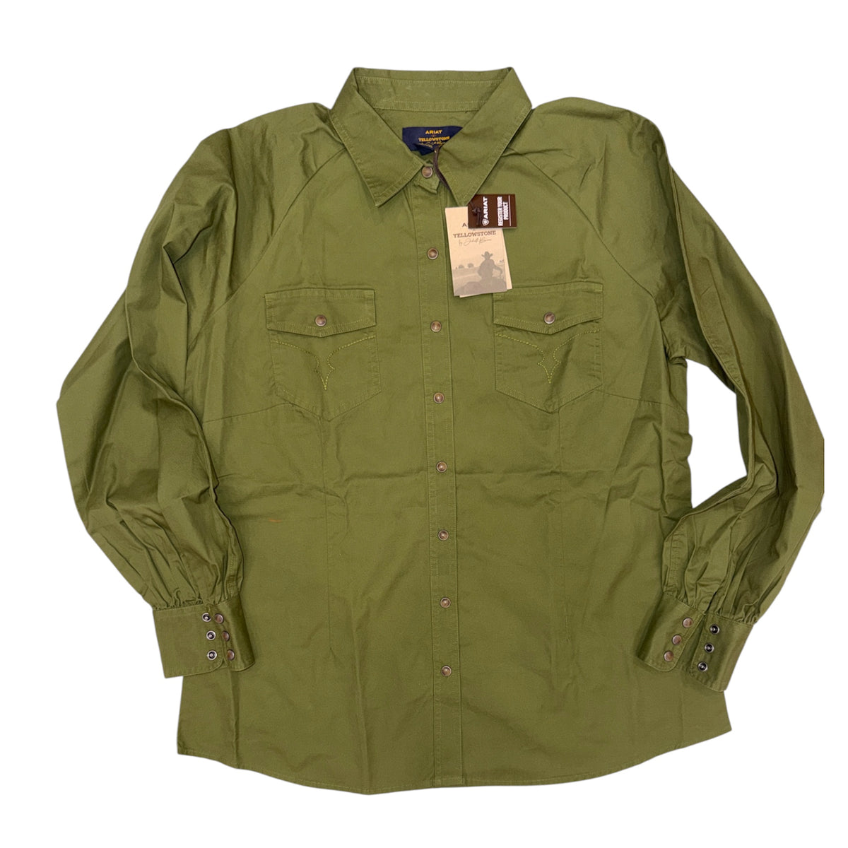 Camisa ARIAT Yellowstone Juniper Mujer